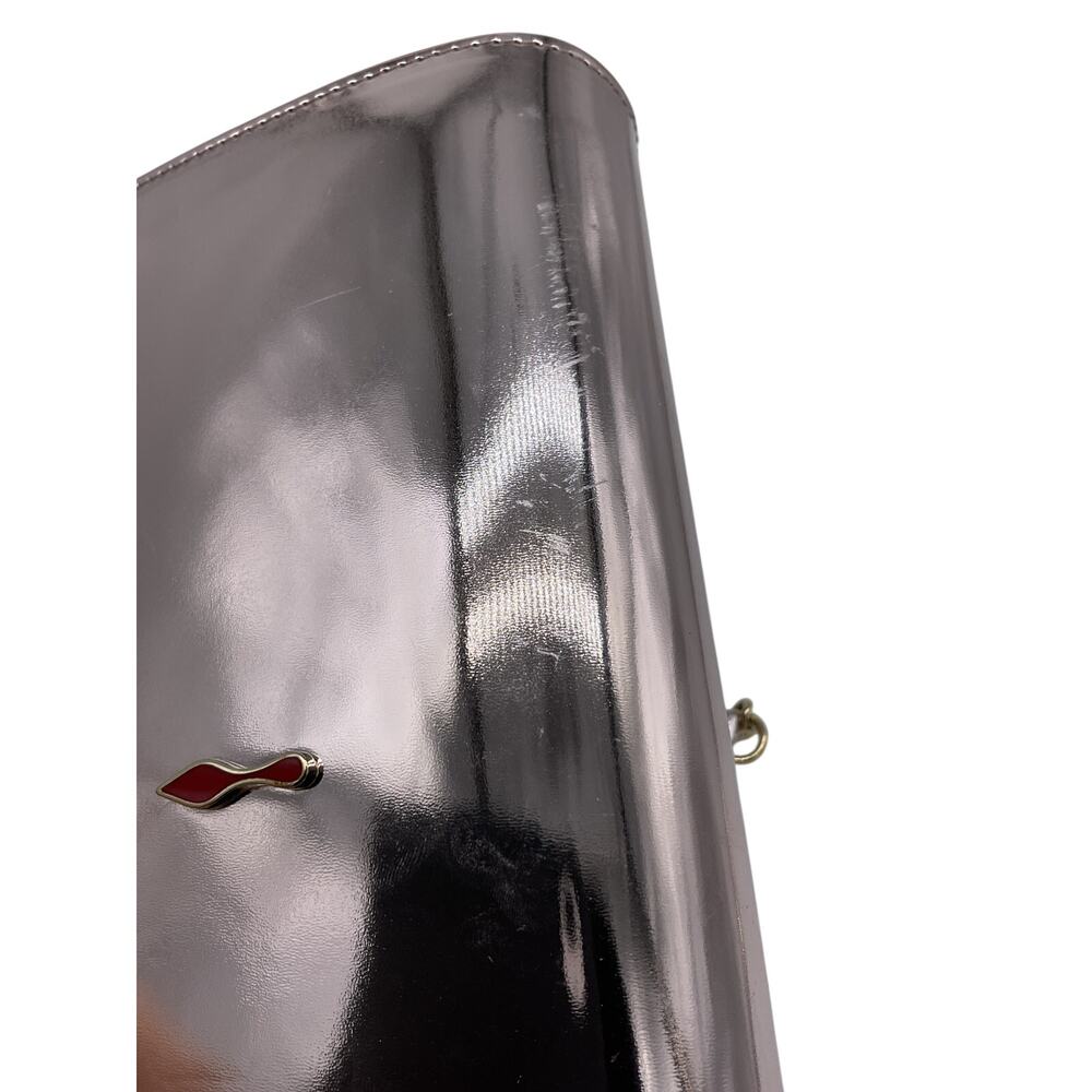 Christian Louboutin Studded Pink Paloma Clutch Bag - Picture 8 of 8